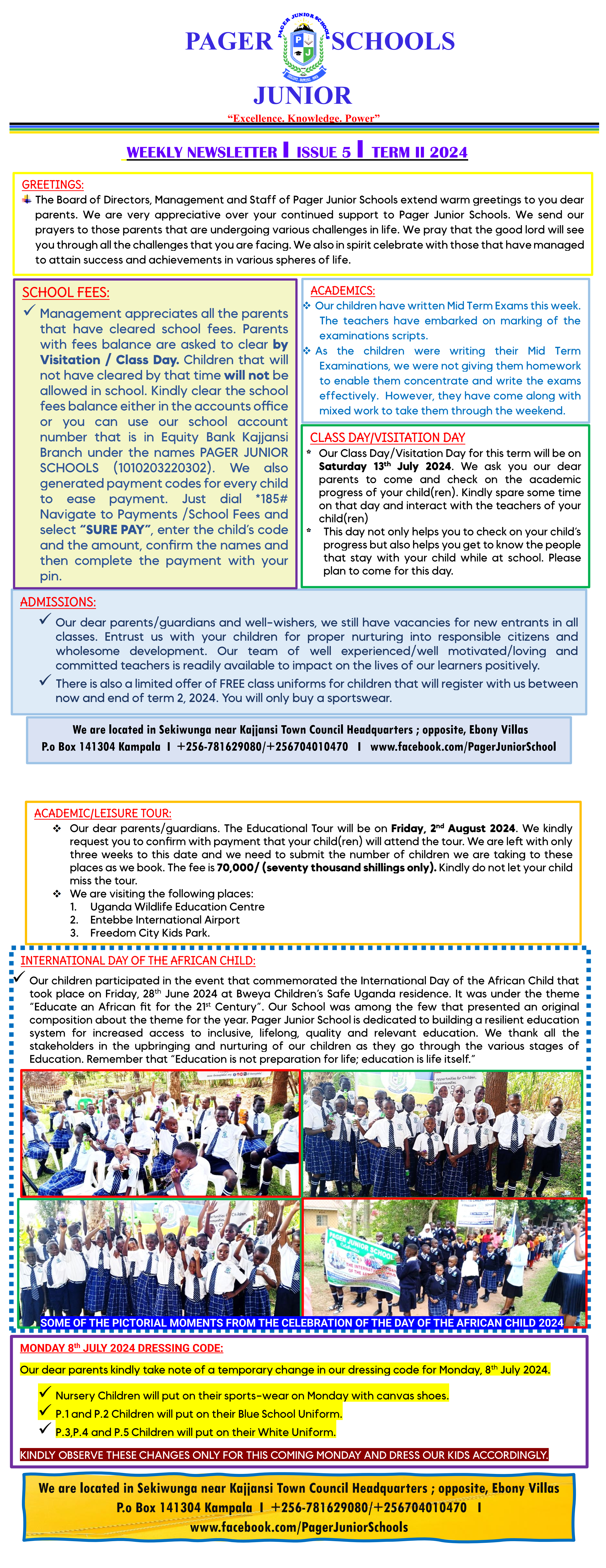 WEEKLY NEWSLETTER 5